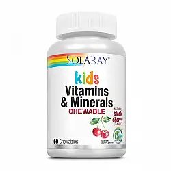 Kids Vitamins & Minerals - 60 chewables Black Cherry