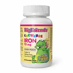 BigFriends Chewable Iron 10 mg - 60 tabs