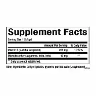 Mixed Vitamin E 268 mg (400 IU) - 90 softgels