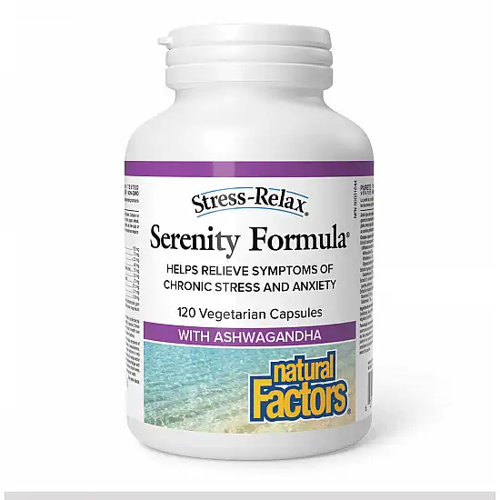 Natural Factors Stress-Relax® Pharma GABA® 100mg - 120 tabs 2023-10-7438