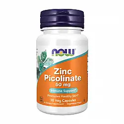 Zinc Picolinate 50 mg - 30 vcaps (Пошкоджена банка)