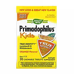 Kids Primadophilus - 30 tabs Orange