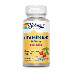 Vitamin B-12 2000mcg - 90 lozenges Natural Cherry