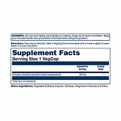 Cordyceps Mushroom 520mg - 100 vcaps