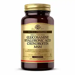 Glucosamine Hyaluronic Acid Chondroitin MSM (Shellfish-Free) - 120 tabs