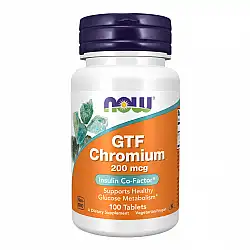 GTF Chromium 200mcg - 100 tabs