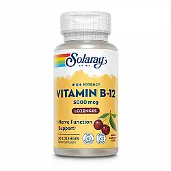 Vitamin B-12 5000mcg - 30 lozenges Natural Cherry