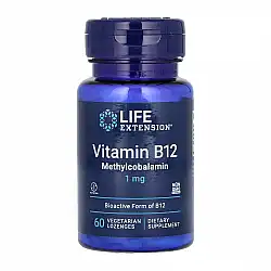 Vitamin B12 Methylcobalamin 1 mg - 60 vcaps