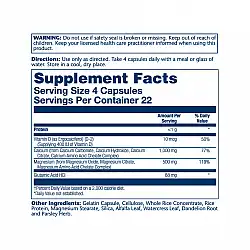 Calcium & Magnesium Amino Acid - 90 caps