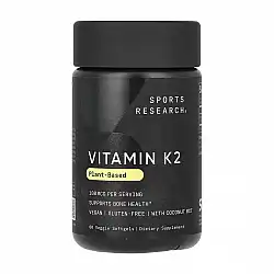 Vitamin K2 100mcg - 60 veggie softgels