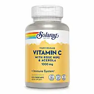 Vitamin C with Rose Hips & Acerola 1000mg - 100 vcaps