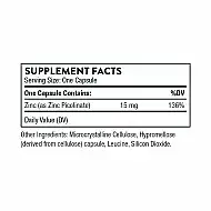 Zinc Picolinate 15 mg - 60 caps