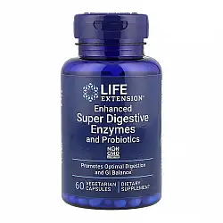 Enhanced Super Digestive Enzymes and Probiotics - 60 vcaps