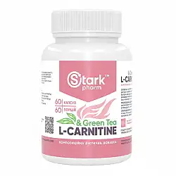 Stark L-Carnitine/Green Tea Extract 600mg - 60caps