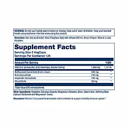 Super Bio Vitamin C 1000mg - 250 vcaps