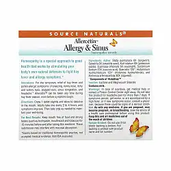 Allercetin™ Allergy & Sinus - 48 tabs (Пошкоджена упаковка)