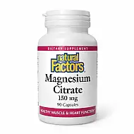 Magnesium Citrate 150mg - 90 caps