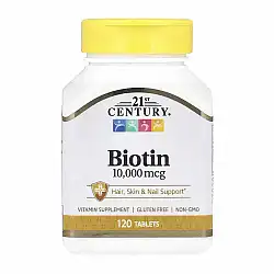Biotin 10,000 mcg - 120 tabs