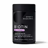 Biotin 5000mcg - 120 veg softgels