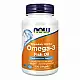 Now Foods Omega-3 1000mg - 100 sgels (Пошкоджена банка) 2023-10-3245