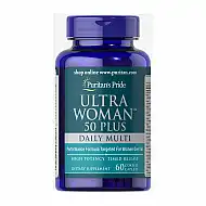 Ultra Woman™ 50 Plus Multi-Vitamin with Zinc - 60 caps