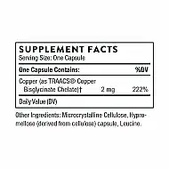 Copper Bisglycinate - 60 caps