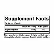 Magnesium Citrate 150mg - 180 caps