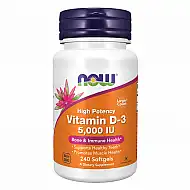 VIT D-3 5000 IU - 240 sgels