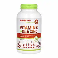 Vitamin C + D3 & Zinc - 250 caps