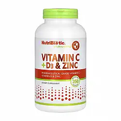 Vitamin C + D3 & Zinc - 250 caps
