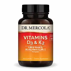 Vitamins D3 & K2 - 30 caps