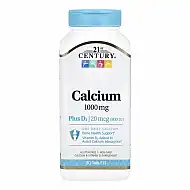 Calcium 1000 mg + D3 - 90 tabs