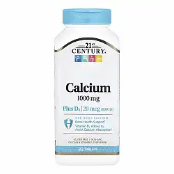 Calcium 1000 mg + D3 - 90 tabs