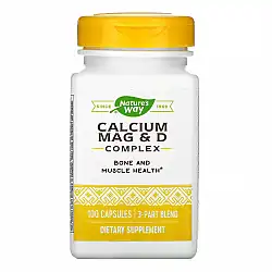 Calcium-Magnesium-Vitamin D - 100 caps (Пошкоджена банка)
