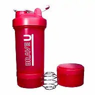 Shaker with containers 3 in 1 - 600ml Pink