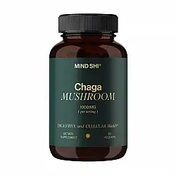 Chaga Mushroom 1000 mg - 60 vegcaps (Затерта дата)
