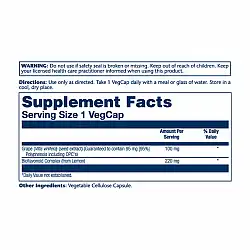 Grape Seed Extract 100mg - 60 vcaps
