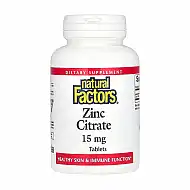Zinc Citrate 15mg - 30 tabs