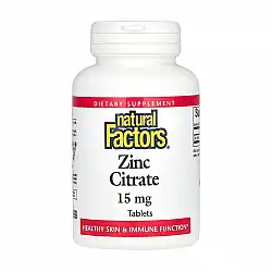 Zinc Citrate 15mg - 30 tabs