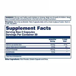 Calcium D-Glucarate 400mg - 60 caps