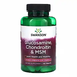 Glucosamine, Chondroitin & Msm Highest Strength3-in-1 Formula - 120 tabs