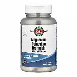 Magnesium Potassium Bromelain - 60 tabs