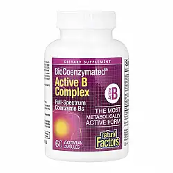 BioCoenzymated Active B Complex - 60 caps