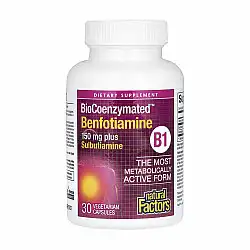 BioCoenzymated Benfotiamine - 30 caps