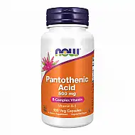 PANTOTHENIC ACID 500mg - 100 vcaps
