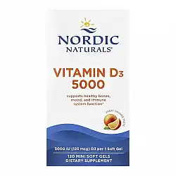 Vitamin D3 5000 - 120 mini softgels
