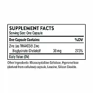 Zinc Bisglycinate 30 mg - 60 caps
