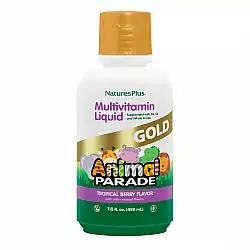 Animal Parade Gold Multivitamin Liquid - 473.18 ml Tropical Berry