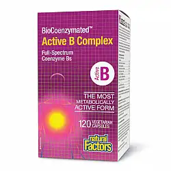 BioCoenzymated Active B Complex - 120 caps