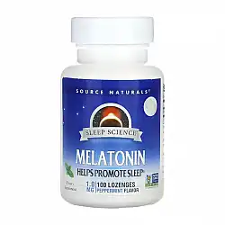 Sleep Science® Melatonin 1mg Peppermint - 100 lozenges